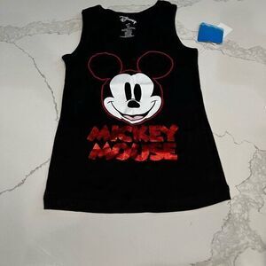 Disney Mickey Mouse Black Tank Top for Kids